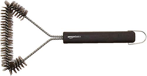 AmazonBasics - Cepillo triangular para parrilla, 30,5 cm