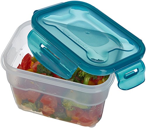 AmazonBasics: Juego de almacenamiento de comida de 3 unidades, 3 x 1,0 L