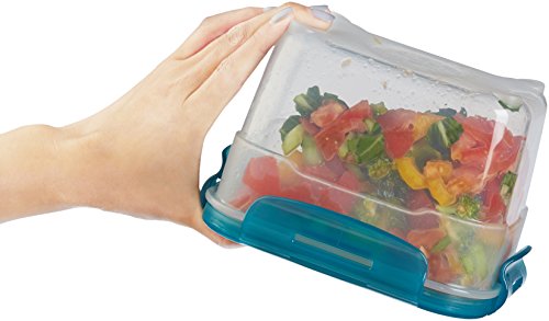 AmazonBasics: Juego de almacenamiento de comida de 3 unidades, 3 x 1,0 L