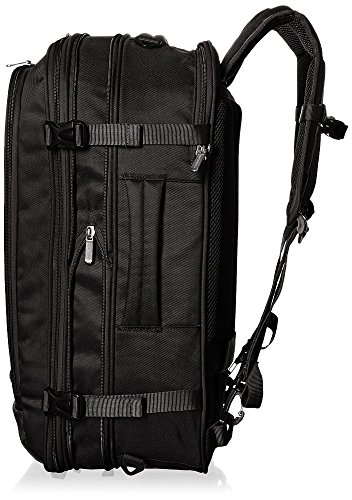 AmazonBasics - Mochila de equipaje de mano - Negro