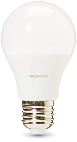 AmazonBasics Professional - Bombilla de tipo Edison LED, casquillo E27, equivalente a 40 W, blanco cálido - juego de 6