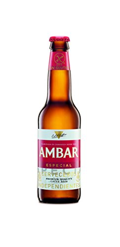 Ambar Especial Celiacos Cerveza - Paquete de 6 x 330 ml - Total: 1980 ml