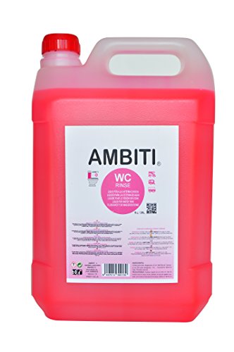 Ambiti Rinse 5 L. Aditivo para Cisterna del WC, desinfecta la Taza del Water.