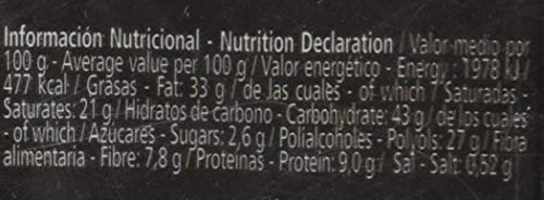 Ambrosías ZERO con relleno recubiertas de chocolate sin azúcares añadidos con edulcorantes - 16 Unidades x 64.5 gr