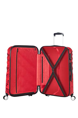 American Tourister Disney Wavebreaker - Maleta Infantil, Spinner L (77 cm - 96 L), Multicolor (Mickey Comics Red)