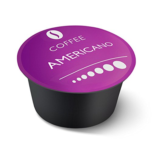 Americano / Grande: Cápsulas de café compatibles con Dolce Gusto. 6 Paquetes de 16 Cápsulas. Total: 96 Cápsulas