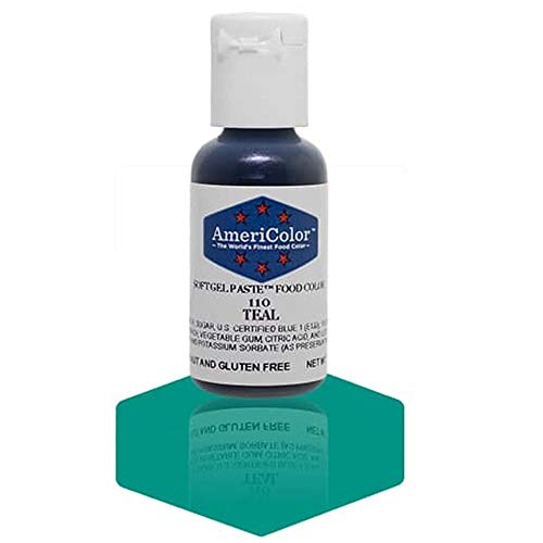 AmeriColor Colores alimentarios Soft Gel TEAL 19ml