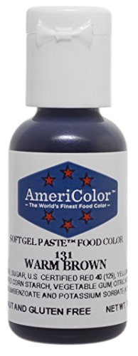 AmeriColor Colores alimentarios Soft Gel WARM BROWN 19ml