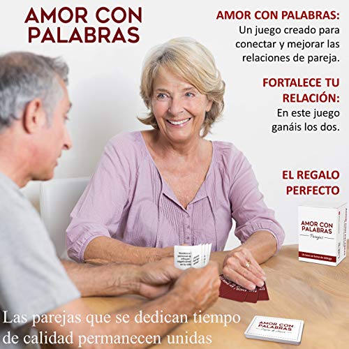 AMOR CON PALABRAS - Parejas | Juegos de Mesa para Dos Personas Que fortalecen Las relaciones convirtiéndolos en inmejorables Regalos para mi Novio o Novia