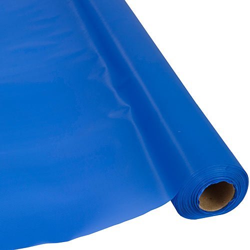 amscan 1 x 30,5 m Rollos de Papel de Mesa, Color Azul