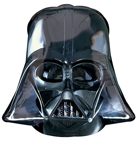 Amscan 10107568 Star Wars Darth Vader - Globo de aluminio para casco (1 unidad)