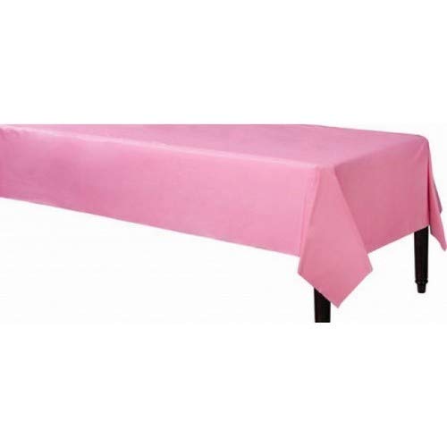 amscan – 137 x 274 cm Mesa de Papel, Color Rosa
