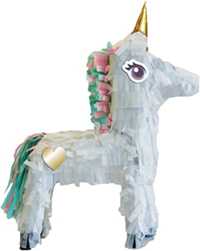 Amscan 242126 Mini Piñata Magical Unicorn, multicolor , color/modelo surtido