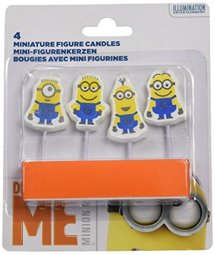 Amscan Internacional Minions mini figuras Velas