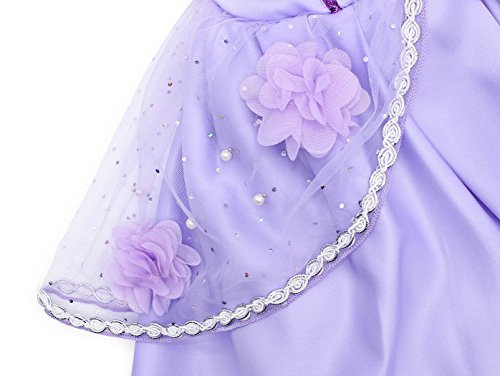 AmzBarley Niña Princesa Vestido Fiesta Disfraces Niños Cumpleaño Carnaval Cosplay Halloween Vestirse Navidad Regalos