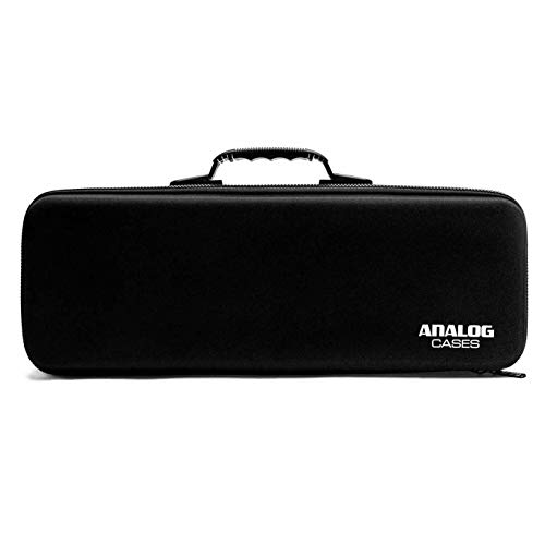 Analog Cases PULSE Case para Arturia KeyStep, Native Instruments M32 o controladores midi comparables (estuche de transporte hecho de EVA/nylon moldeado duradero, con asa de goma robusta), negro