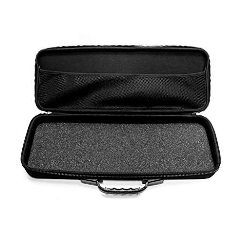 Analog Cases PULSE Case para Arturia KeyStep, Native Instruments M32 o controladores midi comparables (estuche de transporte hecho de EVA/nylon moldeado duradero, con asa de goma robusta), negro