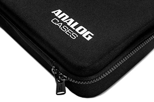 Analog Cases PULSE Case para el Korg Monologue o sintetizadores comparables (estuche de transporte hecho de EVA/nylon moldeado duradero, con asa de goma robusta), negro