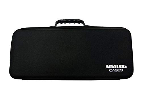 Analog Cases PULSE Case para Yamaha Reface o controladores midi comparables (estuche de transporte hecho de EVA/nylon moldeado duradero, con asa de goma robusta), Negro