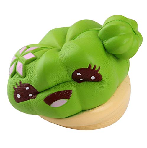 Anboor 4.1 "Squishies Cactus Perfumado Jumbo Crecimiento Lento Kawaii Squishies Stress Relief Juguete para Regalo de colección Entrega aleatoria