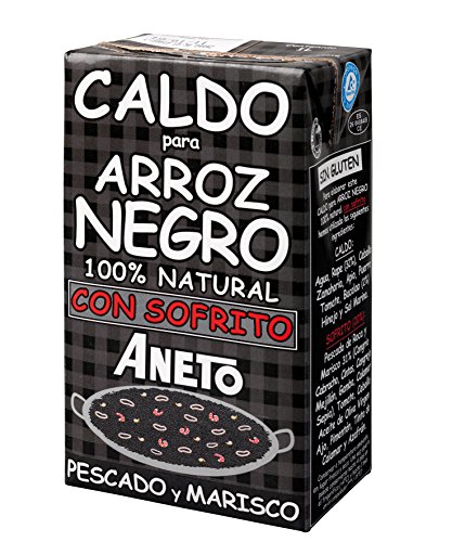 Aneto - Caldo Para Arroz Negro Con Sofrito De Pescado Y Marisco 1 L