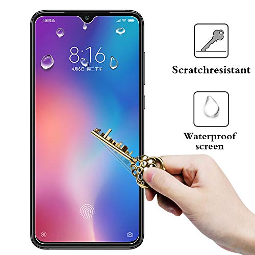 ANEWSIR Protector de Pantalla para Xiaomi Mi 9, Xiaomi Mi 9 Cristal Templado, [3 Pack] [9H Dureza] [Ultra-transparente] [Sin Burbujas] [Resistente a Arañazos] Vidrio Templado Screen Protector Xiaomi 9