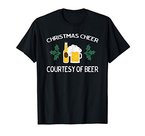 Animación navideña cortesía de Cerveza Graciosa Beber Camiseta