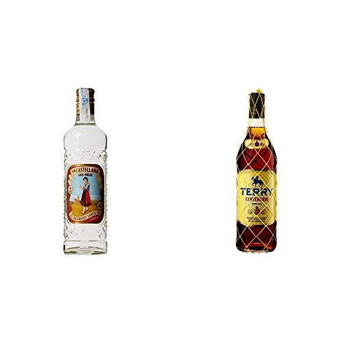 Anis La Castellana - Anis Dulce Castellana 35% Botella De De 70 cl + Brandy - Terry Centenario, 1 L