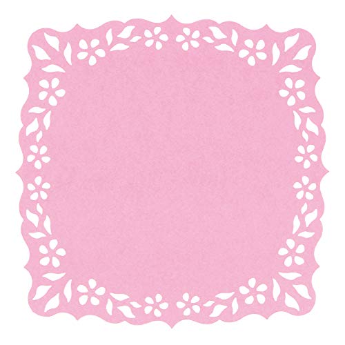 Anita y Su Mundo Flor Troqueladora de blondas Flores, Rosa Fucsia, Especial para papel 6x6"