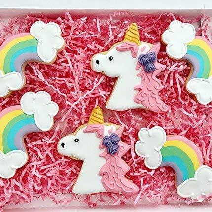 Ann Clark Cookie Cutters Cortador de galletas cabeza de unicornio - 10 cm - Acero fabricado en EE. UU.