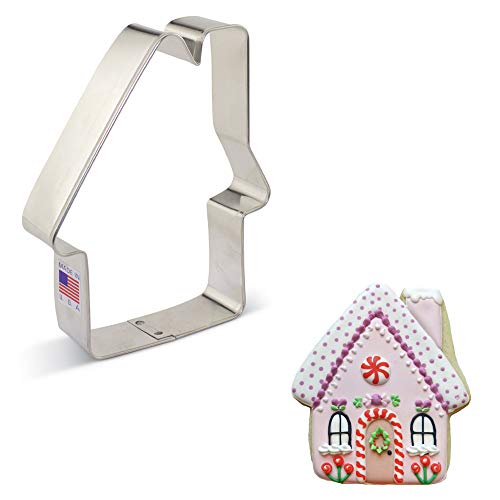 Ann Clark Cookie Cutters Cortador de galletas casa de jengibre - 11,4 cm