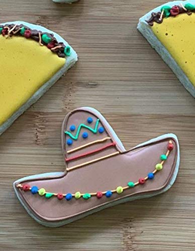 Ann Clark Cookie Cutters Cortador de galletas sombrero para fiesta mexicana/Cinco de Mayo - 10,8 cm