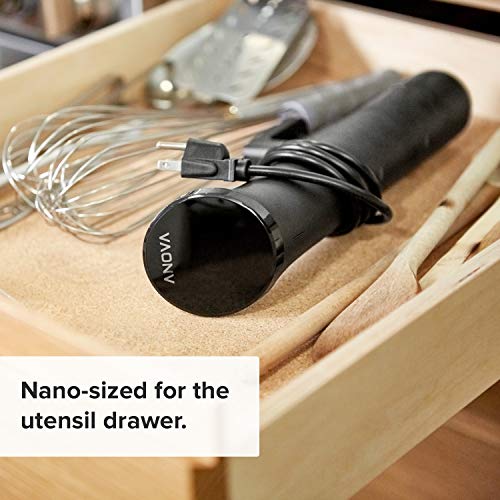 Anova Culinary | Nano Sous Vide Precision Cooker (750W) | App Anova Incluida