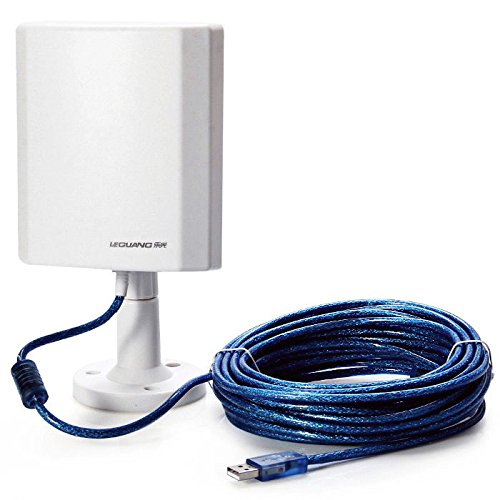 Antena WiFi de Exterior de Largo Alcance USB 150 Mbps con Adaptador Inalámbrico LEGUANG N100