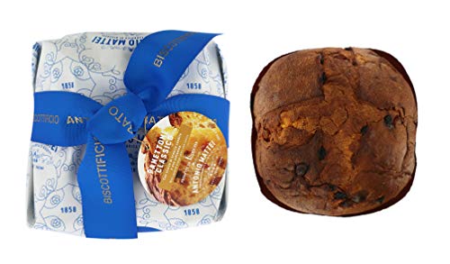 Antonio Mattei Premiata Fabbrica di Biscotti Panettone Italiano clásico - Lote de 6 x 1kg