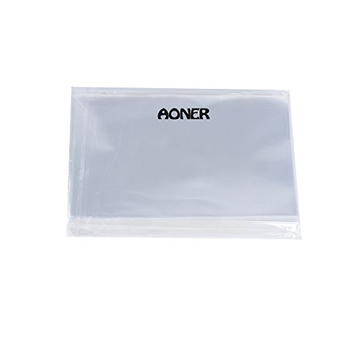 AONER 200pcs(8 * 11.5cm) Bolsas de Celofán Transparente Plastico OPP para Caramelos Galletas Piruletas Bombones Regalos Navidad Boda