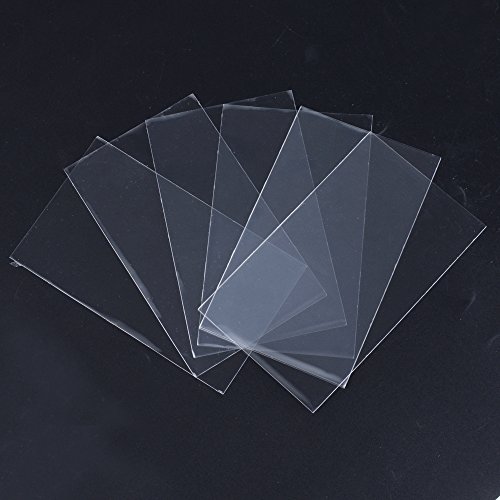 AONER 200pcs(8 * 11.5cm) Bolsas de Celofán Transparente Plastico OPP para Caramelos Galletas Piruletas Bombones Regalos Navidad Boda