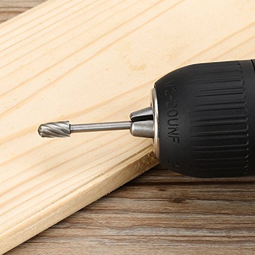 APLUS 20 Piezas HSS Encaminamiento Router Bits Burr Herramientas Rotatorias Madera Fresado Fresas Con 1/8"(mm) Vástago para Dremel y Rotary Tool-DIY Grabado, Herramientas de Trabajo de Madera