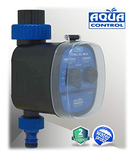 Aqua Control C4099N Programador de Riego para Jardín, Para todo tipo de Grifos, Apertura a 0 Bar