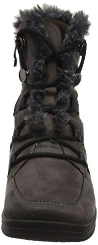 ara München 1248507, Botas de Nieve para Mujer, Gris (Street/Graphite 69), 39 EU