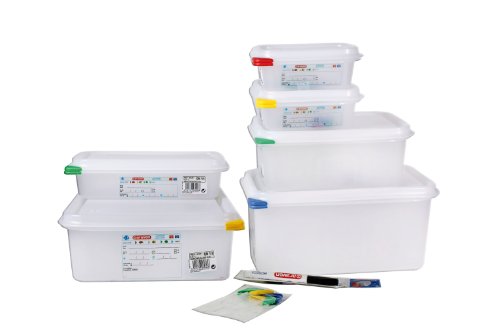 Araven - Caja hermética Gn 1/9 0,6 Lt 17x11x6,5