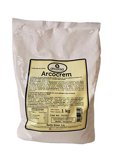 Arcocrem Arconsa - Preparado para Crema Pastelera - 1 kg