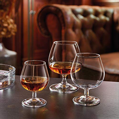 Arcoroc ARC 62664-Degustación Cognac 410ml, sin la marca de llenado, 6 Vasos