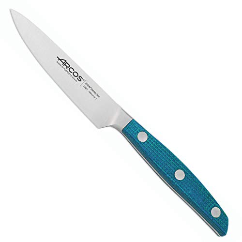 Arcos 190123 Cuchillo Mondador, Acero Inoxidable, Azul