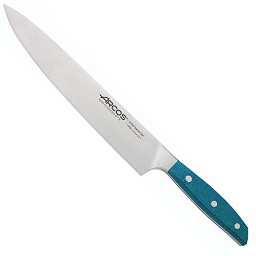 Arcos 190823 Cuchillo Cocinero, Acero Inoxidable, azul