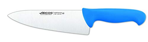 Arcos 290723 - Cuchillo de cocinero, 200 mm, color azul (f.display)