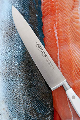 Arcos Riviera Blanc - Cuchillo de cocinero, 250 mm (estuche)