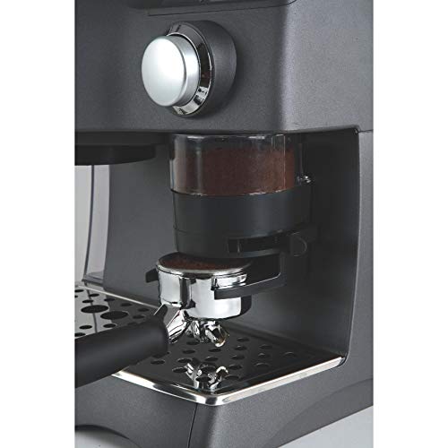 Ariete Café Roma Plus 1329/51 - Máquina de café, 15 bares de presión, molinillo de café