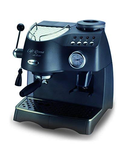 Ariete Café Roma Plus 1329/51 - Máquina de café, 15 bares de presión, molinillo de café