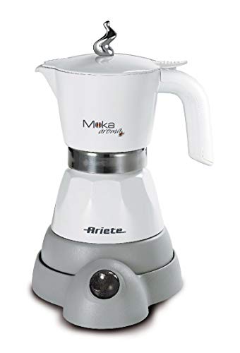 Ariete MOKA AROMA, Gris, Blanco, 480 W, 180 mm, 135 mm, 255 mm